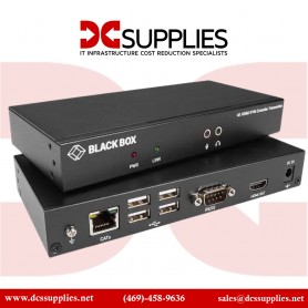Black Box  KVXLCF-100-R2 The KVX DVI-D KVM Extender Lets You Control A Server Or Computer