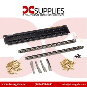 Black Box  JPM612A-R8 48 Port CAT6 Patch Panel 2U Unshield