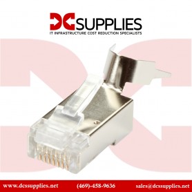 Black Box FMTP6AS-200PAK CAT6A RJ45 Mod Plug Shielded 200 Pak