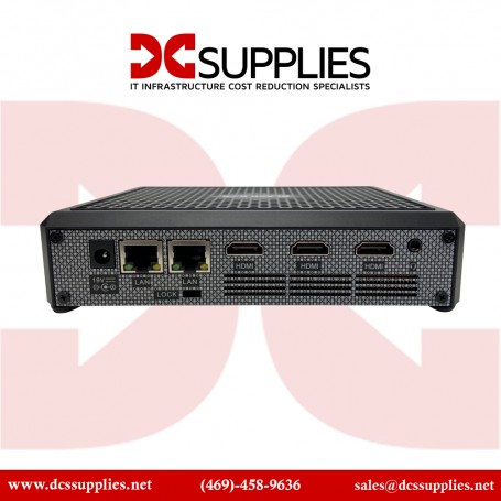 Black Box EMD5004-R Deskvue KVM-Over-IP Multisource RX 4 Monitor 4K HDMI Audio