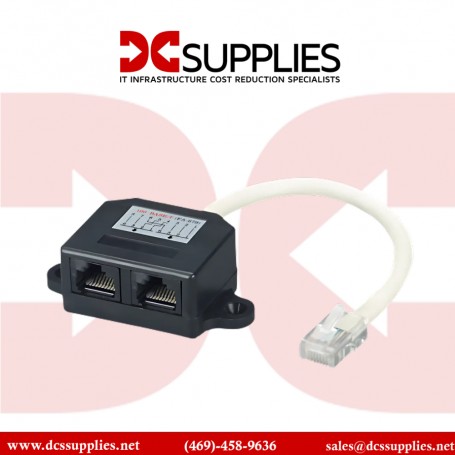 lack Box FAU962 CAT5E Cable Economizer/Doubler