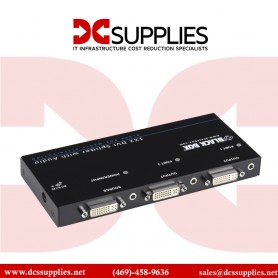 Black Box AVSP-DVI1X2 1 x 2 DVI-D Splitter with Audio and HDCP