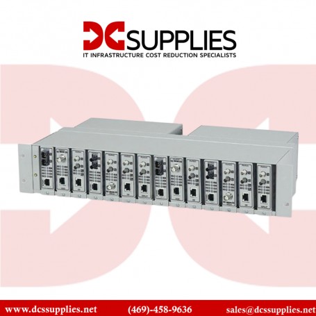 Black Box LMC200 Flexpoint 14-Slot Power Chassis, Single