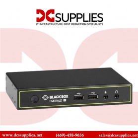 Black Box EMD2000SE-R DVI KVM-Over-IP Matrix Switch RX Full HD DVI USB 2.0 Serial Audio