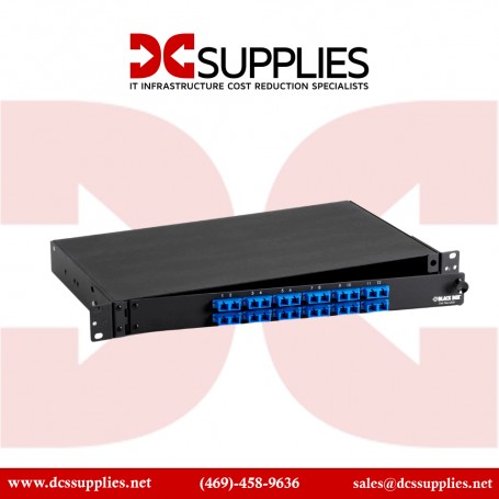Black Box JPM375A-R2 Rackmount Fiber Panel Loaded - Patch Panel
