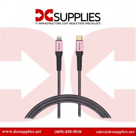 Verbatim 99212 47In Braided Champagne Sync & Charge Lighting Cable