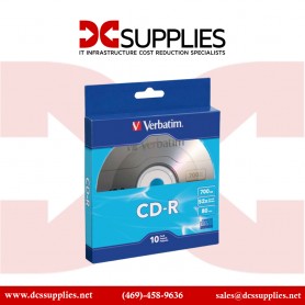 Verbatim 94892 CD-R 700MB 52x DataLifePlus Silver Inkjet Disc