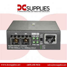 StarTech MCMGBSCSM10 Fiber Media Converter - 1000Base-LX 10km