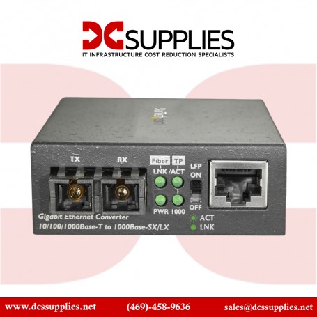 StarTech MCMGBSCSM10 Fiber Media Converter - 1000Base-LX 10km