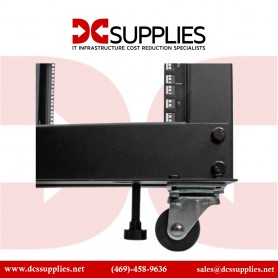 StarTech.com 4POSTRACK12U 12U Black Steel Adjustable Depth 4-Post Server Rack