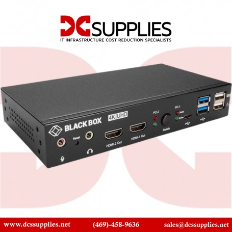 Black Box KVD200-2H Control 2 PCs with One Keyboard/Mouse