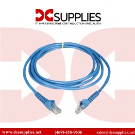 Tripp Lite N201-S05-BL 5ft Cat6 Gigabit Snagless Molded Slim UTP Patch Cable RJ45 M/M Blue