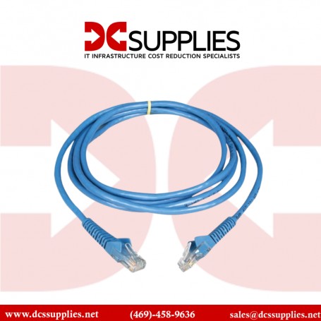 Tripp Lite N201-S05-BL 5ft Cat6 Gigabit Snagless Molded Slim UTP Patch Cable RJ45 M/M Blue