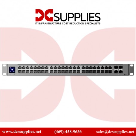 Ubiquiti Networks USW-PRO-MAX-48-POE Pro Max 48 PoE 48-Port 2.5G 1G PoE+ Compliant  Ethernet Switch