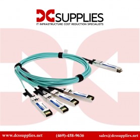Axiom R9B52A-AX HP Compatible 400GBASE-AOC QSFP-DD to 4 QSFP56 Active Optical Cable 15m