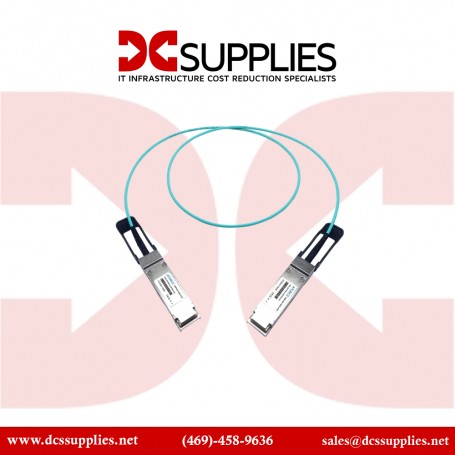 Axiom R0Z27A-AX Aruba Compatible 100GBASE-AOC QSFP28 Active Optical Cable, 7m