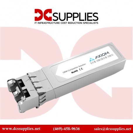 Axiom AXG102463 Aruba Compatible 10GBASE-BX40-U SFP+ Upstream Simplex LC 40km Transceiver