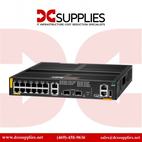 HPE R8Q72A ABA 6200F 12G Class4 PoE 2G/2SFP+ 139W Ethernet Switch 12 ports