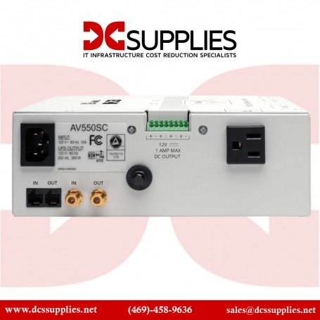 Eaton AV550SC 550VA Audio/Video Backup Power Block UPS Eaton AV550SC 550VA Audio/Video Backup Power Block UPS