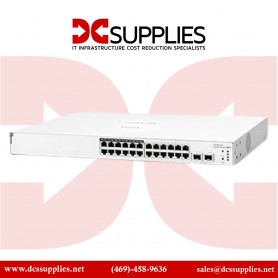 HPE JL813A ABA Aruba 1830 24G 12p Class4 PoE 2SFP 195W Ethernet Switch 24 ports