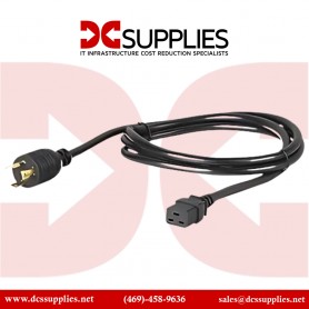 APC AP9896 NetShelter Power Cord IEC C19 to NEMA L6-30P 2.4m
