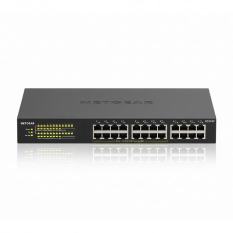 NETGEAR GS324PP-100NAS 24-Port Gigabit Ethernet Unmanaged PoE+ Switch