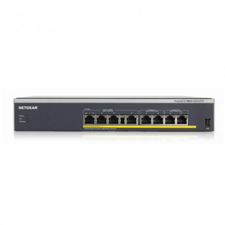 NETGEAR MS510TXPP-100NAS 10-Port PoE 10G Multi-Gigabit Smart Switch NETGEAR MS510TXPP-100NAS 10-Port PoE 10G Multi-Gigabit Smart Switch