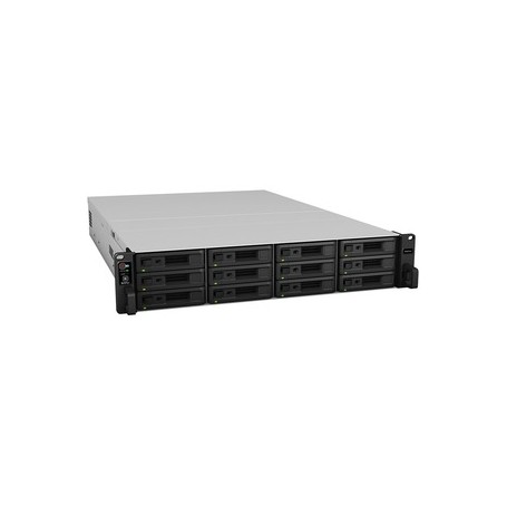 Synology RS3621XS+ RackStation NAS/storage server Rack (2U) Ethernet LAN Black D-1541