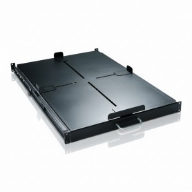 APC AR8128BLK by Schneider Electric Sliding Shelf 200lbs/91kg Black