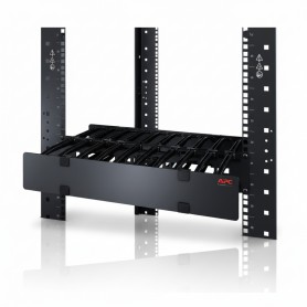 APC AR8602A Horizontal Cable Manager 1U Black