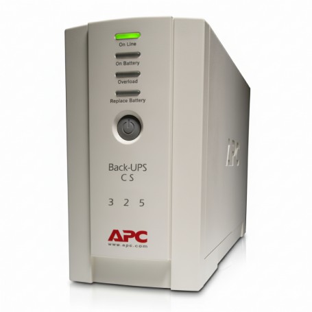 APC BK325I Back-UPS CS 325VA 230V without auto shutdown software 4 IEC outlets