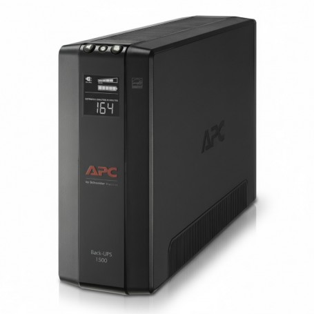 APC BX1500M Back-UPS Pro 1500VA Tower UPS, 120V, LCD, AVR