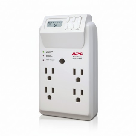APC P4GC Electric SurgeArrest Essential 4-Outlets Surge Suppressor