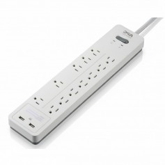 APC PH12U2W Home Office SurgeArrest 12 Outlet Surge Protector