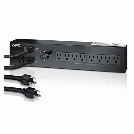APC SBP1500RM Service Bypass PDU, 120V 15AMP W/ (8) NEMA 5-15R