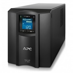 APC SMC1000C Smart-UPS C Line Interactive 1000VA Tower 120V 8x NEMA 5-15R