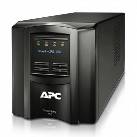 APC SMT750C Smart-UPS, Line Interactive, 750VA, 120V, Tower, 6x NEMA 5-15R, Smart