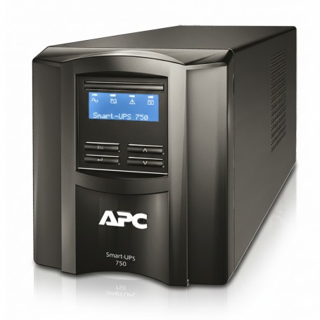 APC SMT750CUS Smart-UPS, 750VA, Line Interactive, 120V, 6x NEMA Outlets, AVR, LCD APC SMT750CUS Smart-UPS, 750VA, Line Interactive, 120V, 6x NEMA Outlets, AVR, LCD