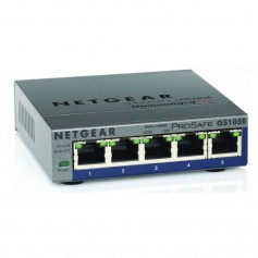 Netgear GS105E-200NAS ProSafe Plus 5 Port Gigabit Ethernet Switch
