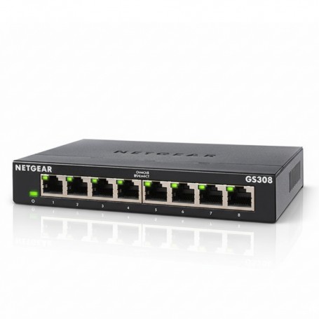 NETGEAR GS308-300PAS 8-Port Gigabit Ethernet Switch