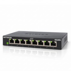 NETGEAR GS308-300PAS 8-Port Gigabit Unmanaged Ethernet Switch