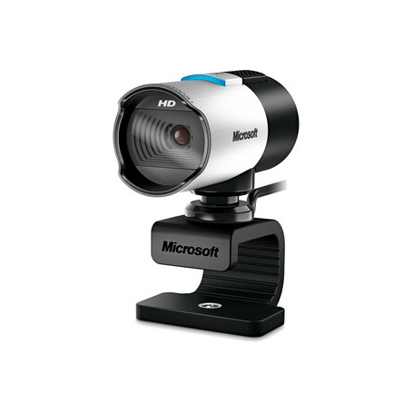 Microsoft Q2F-00013 LifeCam Webcam - 30 fps - USB 2.0 - 5 Megapixel Interpolated - 1920 x 1080 Video - CMOS Sensor