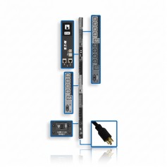Eaton PDUMV30HVNETLX 5 5 kW Single Phase Switched Rack PDU