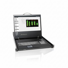 Eaton B021-000-19-HD Tripp Lite Series 1U Rack-Mount Console with 19 LCD DVI