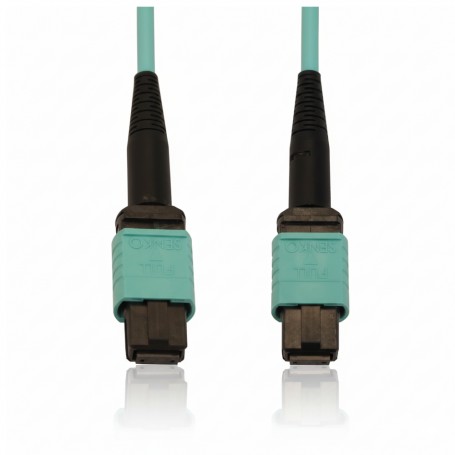 Eaton N844B-05M-12-P Tripp Lite 12 Fiber OM3 MTP MPO Patch Cable 5 m