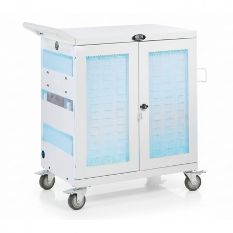 Eaton CSC32USBWHG 32 Port USB UV Charging Cart
