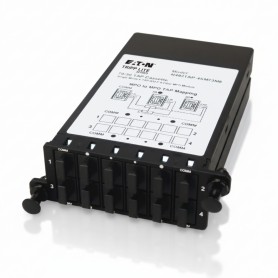 Eaton N482TAP-4SM73M8 Single Mode 8 Fiber MPO TAP Cassette 70 30 Split