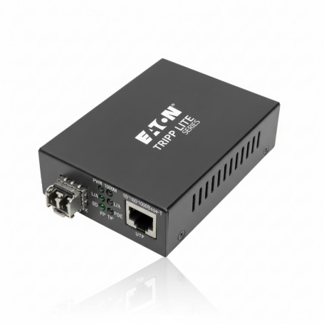Eaton Tripp Lite N785-P01-LC-MM1 Media Converter LC MM 550m PoE