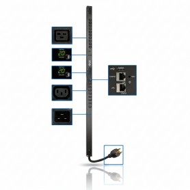Eaton Tripp Lite PDUMNV20HVLX 3.7kW Monitored PDU 24 Outlets
