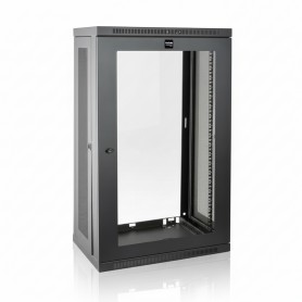 Eaton Tripp Lite SRW21UG 21U Low-Profile Wall-Mount Rack Enclosure Cabinet